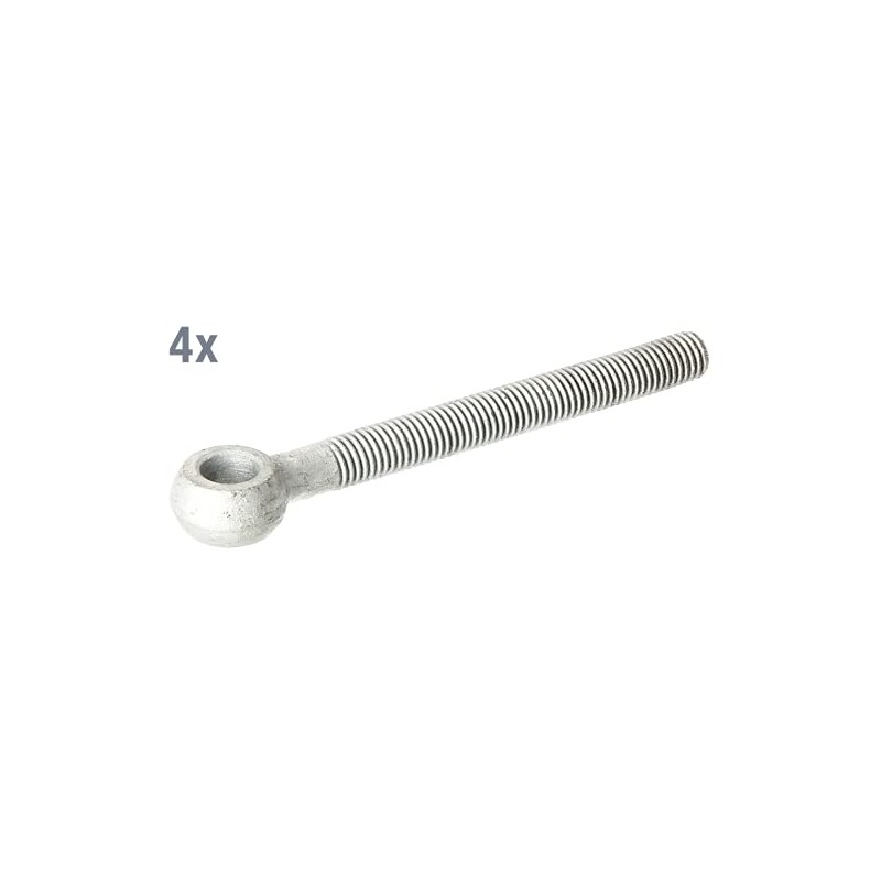 Alberts 410834 Eye Bolt without Accessories | Suitable for Gate