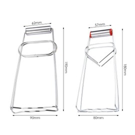 2 Pieces Anti-scald Bowl Clips, Household Anti-scald Clips, Stainless Steel Cutlery Clips, Kitchen Tool Clips, Foldable Cutlery Clips