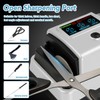 NATGIFT Electric Knife Sharpener 5-in-1 Kitchen Knives Sharpeners with 100%