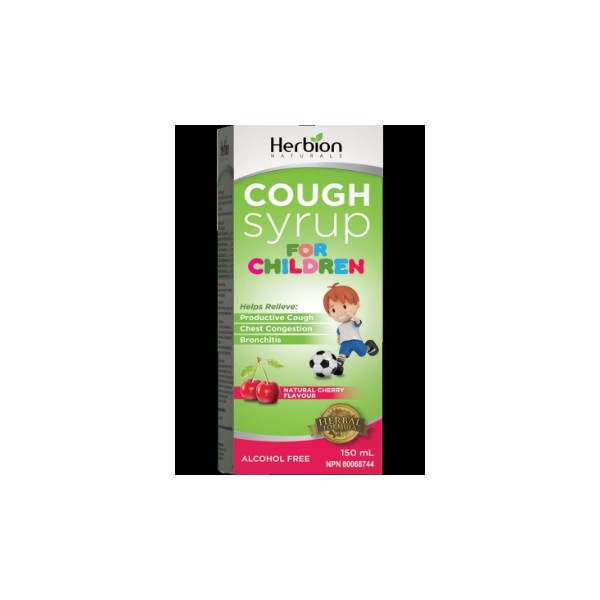 Herbion Cough Syrup For Children (Natural Cherry) - 150ml
