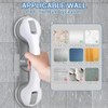 2 Pack Grab Bars for Bathtubs and Showers with 3