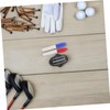 Kisangel Lightweight Golf Ball Marker Stencil Kit with Bold Pens
