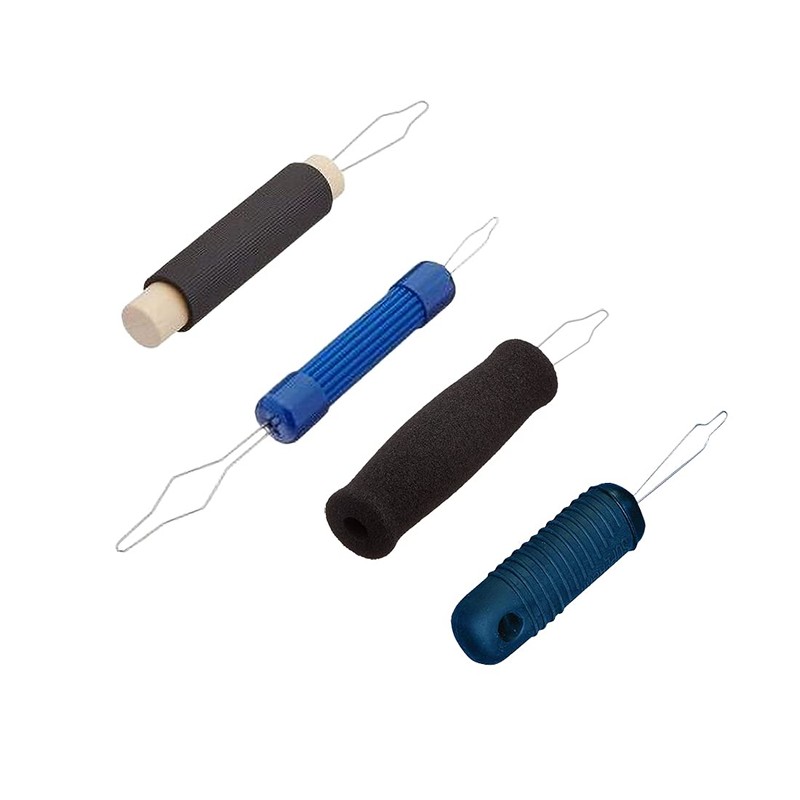 Sammons Preston Button Hook with Zipper Pull, Plastic Zipper Puller