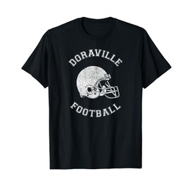 Doraville Football Distressed 1980's Retro P.E.Dept Style T-Shirt