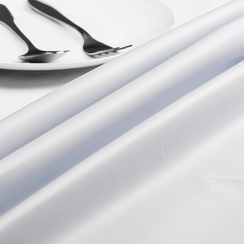 32nd PVC Easy Clean Wipeable Plain Tablecloth Cover, Suitable for