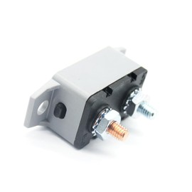 Alasum Reset Circuit Breaker Mini Circuit Breaker 24v Circuit Breaker 50a Short Feet Leather Case