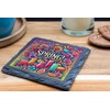 Decorative Slate Coaster – Sip the Joy of Spring! Vibrant