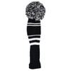 Longridge Men's Pompom Golf Head Cover White/Black,