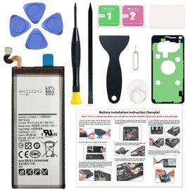 MAXSHARKS New Upgraded Battery for Galaxy Note 8, EB-BN950ABA Battery Compatible with Galaxy Note 8 SM-N950 Series with Instruction & Tools