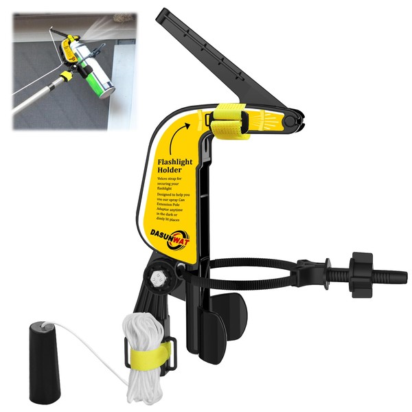 Dasunwat Spray Can Extension Pole Adaptor,Adjustment Sprayer Bracket Adaptor for