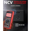 RENDIN Multimetro Digital - Profesional Automático Medidor de Corriente CCCA,