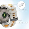22mm & 26mm QuickFit Silicone Watch Band for Garmin Fenix