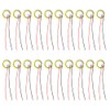 20PCS 20mm Piezo Disc Transducer Contact Microphone Trigger Sound Sensor