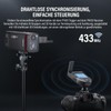 Godox FT433-N TTL Wireless Flash Trigger for Nikon Cameras, 433MHz