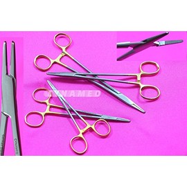 4 German Stainless Premium T/C Mayo HEGAR Needle Holder Driver 5"+6"+7"+8" with Tungsten Carbide Inserts-A+Quality (Set of 4 EA) CYNAMED Brand …