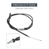 VARGTR Thumb Throttle,Throttle Cable Kit,Car Accessories Mini Bike Throttle Kit,7/8''