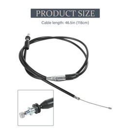 VARGTR Thumb Throttle,Throttle Cable Kit,Car Accessories Mini Bike Throttle Kit,7/8'' 22mm Thumb Throttle Cable Accelerator Handle Assembly Replacement for 50cc-250cc ATV Quad Go Kart Pit Bike