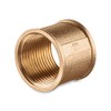 Brass Pipe Fittings Coupling 1" Female x 1” Female Threaded