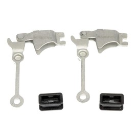 KarParts360 for Jeep Wrangler JK 2018 Parking Brake Lever Set | Steel | Bell Crank | 69.5MM Length | 5.28MM Overall Width | w/Attached Stud | Replacement for 68003591AA, 68003601AA