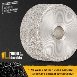 Sbestily Sanding Bits for Dremel Rotary Tool，Grinding Stone Diamond Sanding Drill Bits with 1/8" Shank - Gift for Craft Lovers - 320 Grit 1 Pack