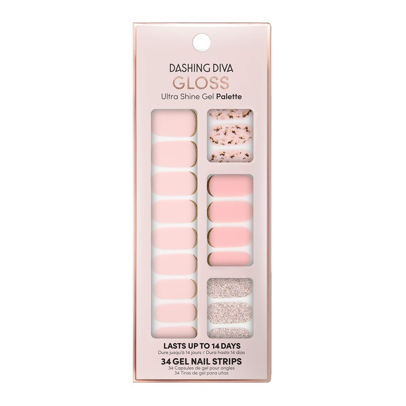 Dashing diva Tiras de gel ultra brillantes de felpa Modern