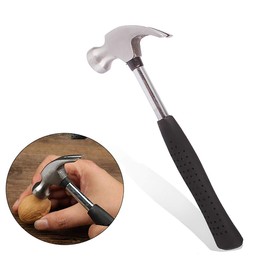 4oz Small Curved Steel Head Fiberglass Shaft Short Hammer