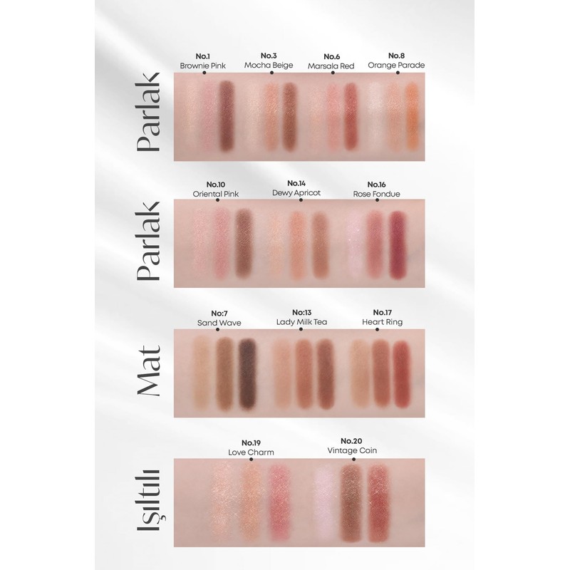Missha The Style Triple Shadow No.01 brownie Pink