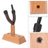 Flanger FH-003 Durable Wooden Base Violin Hanger Hook Wall Mount