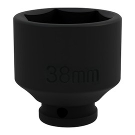 1-1/2" Socket, Water Heater Element Socket Wrench with 1/2" Drive 38MM, 6-Point Design Ideal for Removing & Replacing All Residential Screw-in Water Heater Elements, Compatible with Camco GE and More