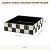 MACKENZIE-CHILDS Ceramic Luncheon Napkin Holder, Kitchen Napkin Holder for Table