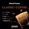 MaxiNutrition MaxPresso Coffee Classic, Protein Coffee, Whey Coffee Powder, 21
