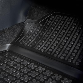 REZAW-PLAST Rubber Car Mats Compatible with 2016-2021 Hyundai Tucson Floor Mats & Cargo Mat Tailored All Weather Custom Fit Durable Black