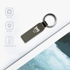 MOSDART Waterproof 32GB USB2.0 Flash Drive, FAT32 Metal Memory Stick