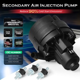 Secondary Air Injection Pump Smog Pump A0001405785 99660510400 0001404385 0001404285 0001405785 0580000018 0580000017 Suitable for Mercedes W203 CL203 W463 R230 C55 AMG 6.0L