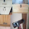 Keyed Locking Hasp, Tiberham Heavy Duty Hasp Staple with Integrated