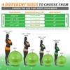 SmarterLife Workout Exercise Ball for Fitness, Yoga, Balance, Stability, or
