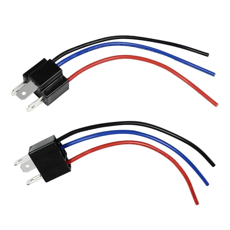 YUNPICAR H4 Headlight Fog Light Coupler Cable Female Replacement/Processing/Expansion Waterproof