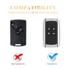 OFFCURVE Car Key Case - Compatible with Renault Clio, Espace,