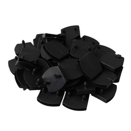 BQLZR 55mm Plastic Bed Slat Centre Caps Holders Replacement for Holding & Securing Wooden Slats Bed Base Pack of 50