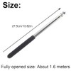HGOCAHUZI 1.6m Telescopic Handheld Flagpole Stainless Steel Extendable Flag Pole