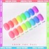 From the Nail Neon Pen Syrup Gel 8-piece set /