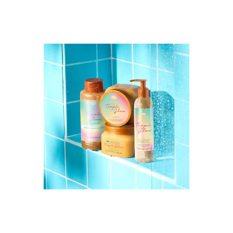 TH Shea Sugar Scrub, Tropic Glow 18 oz
