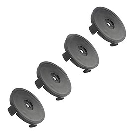 LST 4x Felgendeckel Schwarz ø 55mm Abdeckung Radnabenkappe Nabendeckel
