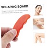 Minkissy Pcs Scraping Plate Face Gua Sha Tool Natural Jade