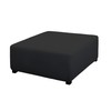 PureFit Super Stretch Form Fit Square Ottoman Cover Rectangle -