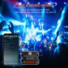 BEAMNOVA 100Ft Blue Commercial Storefront Lights Kit, Remote or Bluetooth