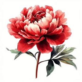 Peony Flower Butterfly Floral PVC Vinyl Car Decals Stickers Waterproof Self-Adhesive Decals for Cars, Laptops, Trucks, Motorcycles Wall Window Luggage Scratch Cover Door Decor Sticker