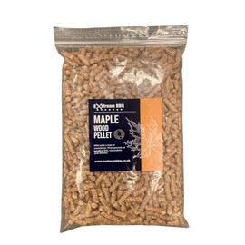 Exstream BBQ Maple 1 Litre (Approx 660g) Pellet For Use With Ninja Woodfire Grill - Resealable Bags