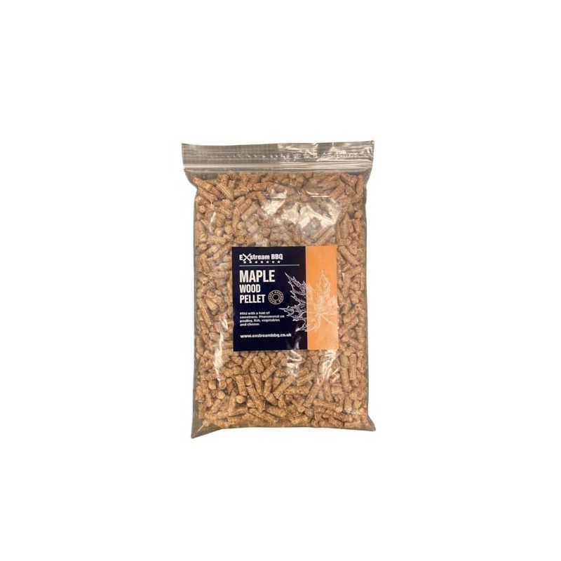 Exstream BBQ Maple 1 Litre (Approx 660g) Pellet For Use