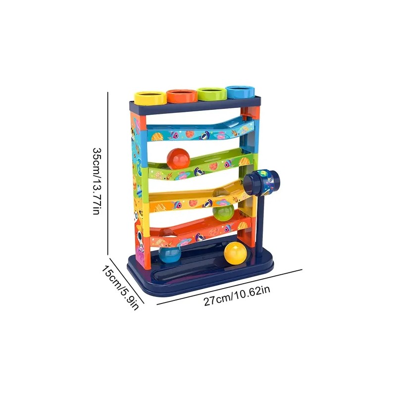 Juego De Bolas Laberinto Montessori Estimulacion Temprana